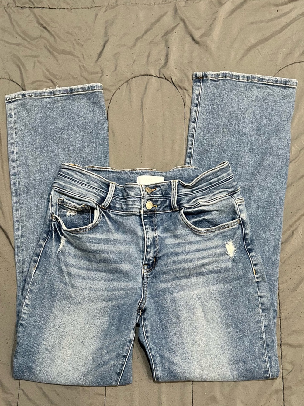 Women’s High-Rise Light Blue Distressed Jeans EUC